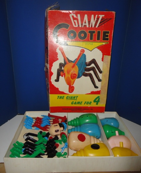 Vintage Giant Cootie Game
